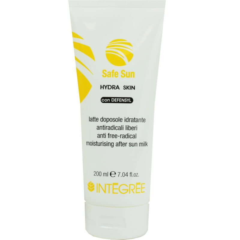 Hydra Skin Latte Doposole, 200 ml moisturizing after sun milk, anti-free radicals, revitalizes and hydrates skin.