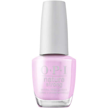 Natural mauvement Smalto Vegano OPI Nature Strong pink nail polish, 75% plant-based, vegan formula.