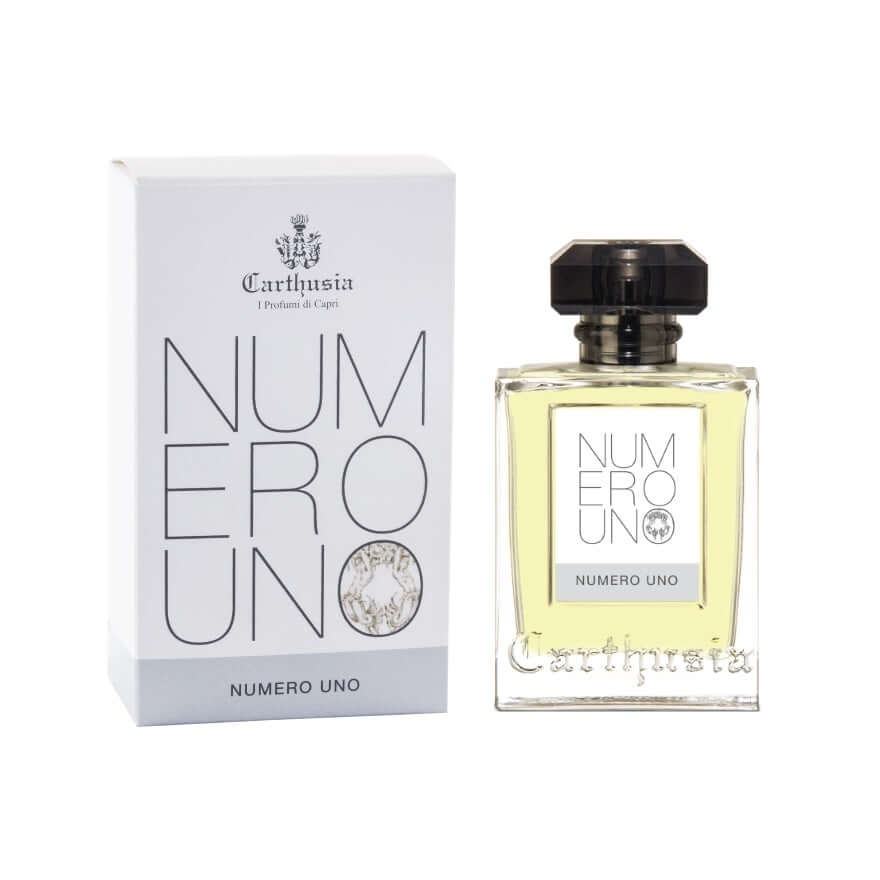Numero Uno Eau De Parfum by Carthusia, showcasing the elegant bottle and packaging, 100 ml.