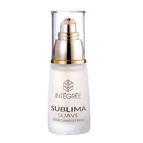 Suave Siero Antistress 30 ml in pump bottle for lifting and smoothing skin while protecting against free radicals.